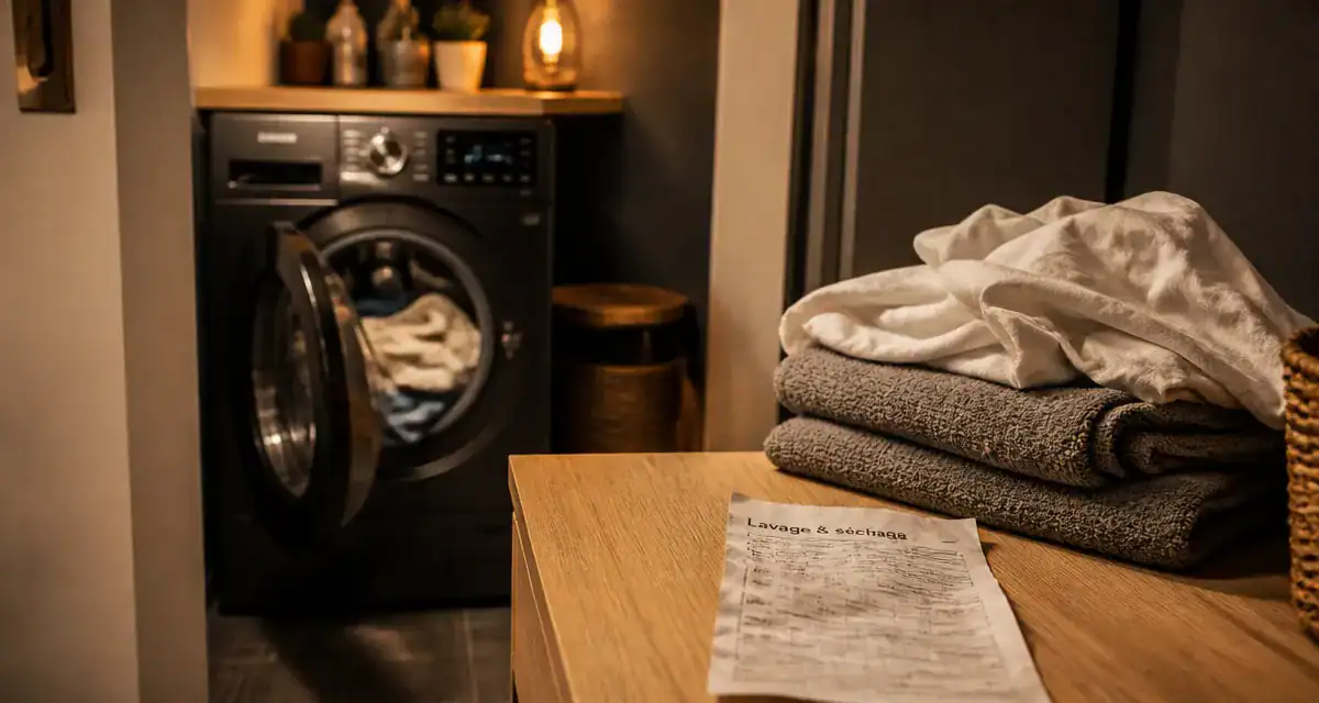 Avis lave linge séchant : comparatif gain de place et performance
