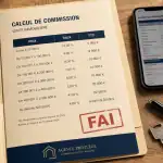 Commission agent immobilier 4,87 % : calcul et négociation