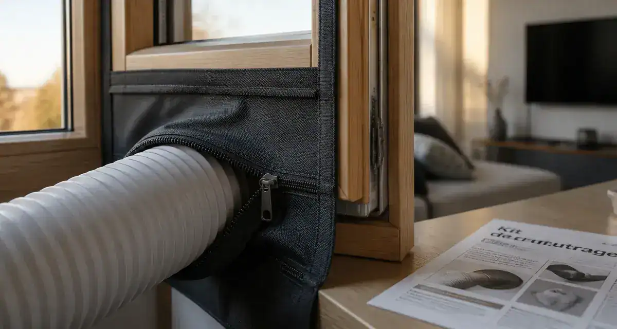 Meilleur kit calfeutrage pour climatiseur mobile, kit de calfeutrage fenêtre