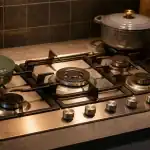 Meilleur plaque de cuisson gaz 5 feux inox encastrée, 5 brûleurs