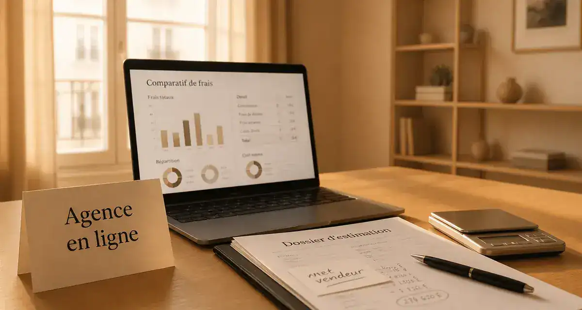 Meilleure agence immobilière en ligne : frais forfait ou commission