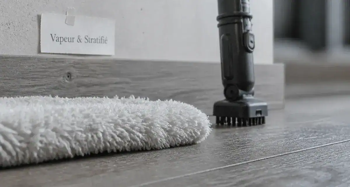 Peut-on utiliser un nettoyeur vapeur sur parquet stratifié sans danger ?