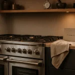 Prix piano cuisine : piano de cuisson 90 cm en acier brossé