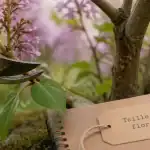 Taille du lilas : sécateur coupe une panicule fanée après floraison