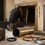 Poele a bois tubage : fumiste et conduit inox, diamètre et normes