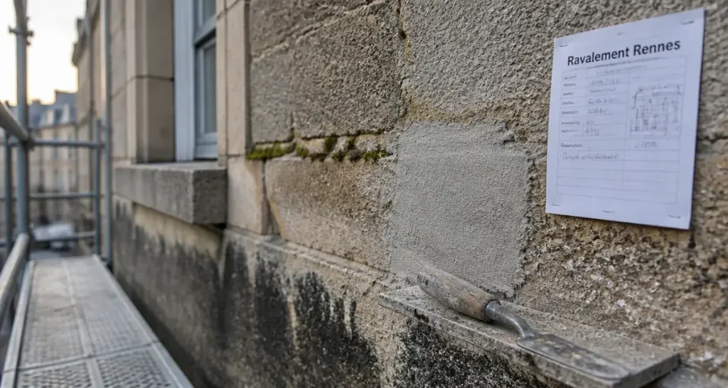 Ravalement de façade à Rennes : protéger le bâti sans bloquer l’humidité