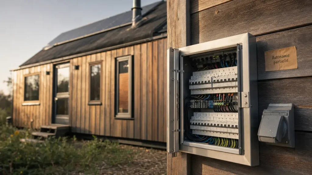 Tiny house autonome : autonomie partielle, autonomie complète ou raccordement au réseau ?