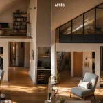 Verrière mezzanine fermée pour fermer sans perdre la lumière