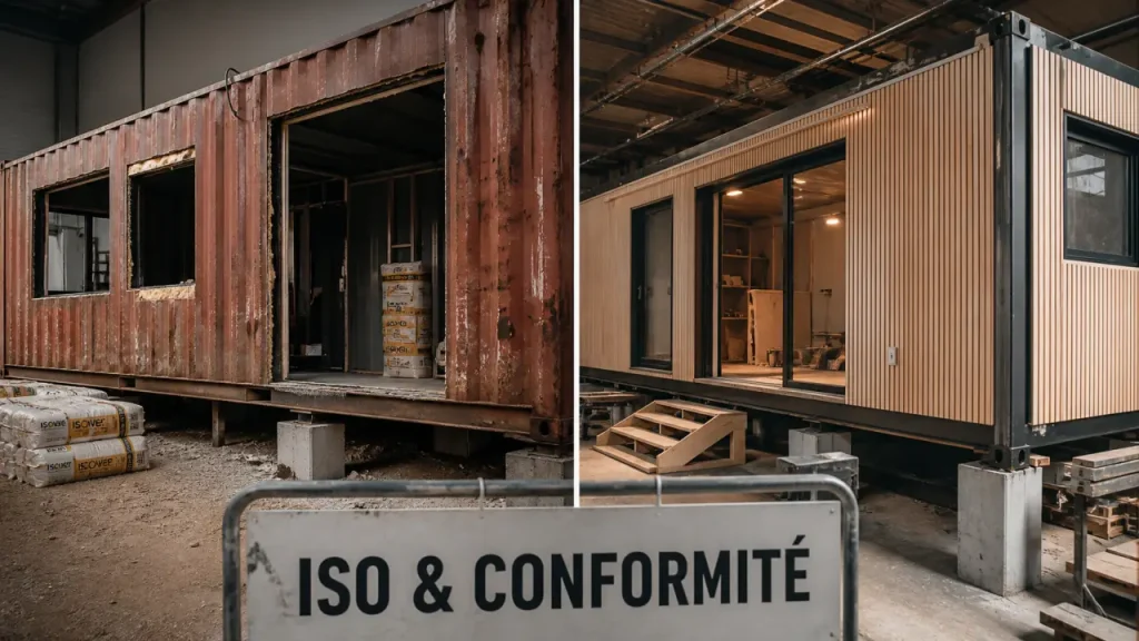 Container habitable : quels renforts, quelle isolation, quel budget avant l’achat ?