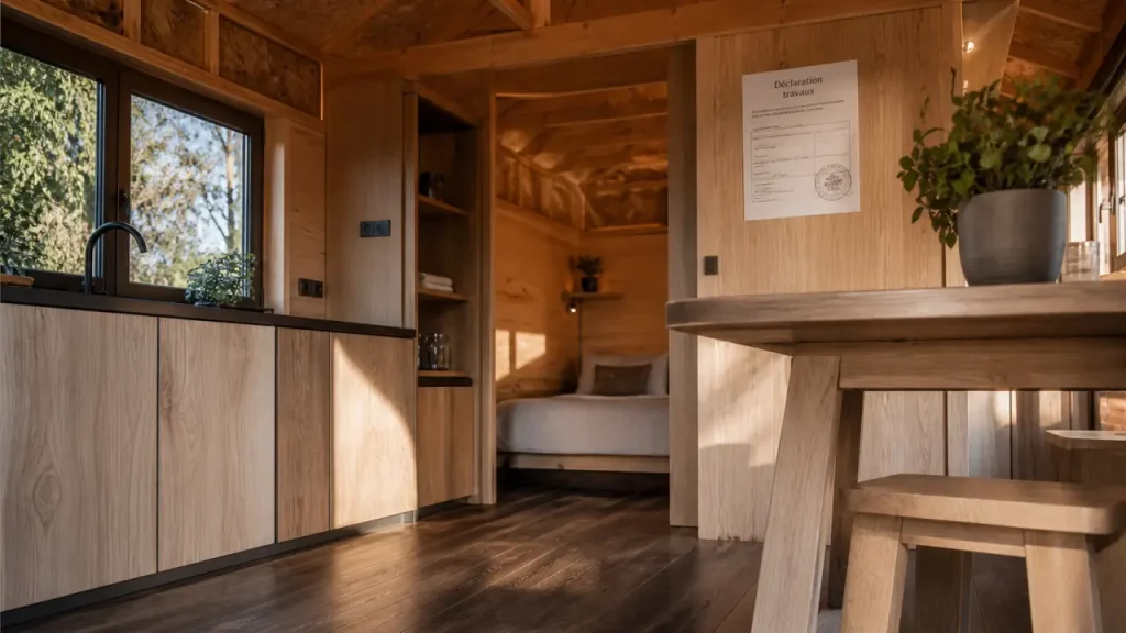 Chalet 20 m² sans permis : isolation, mezzanine et montage à vérifier avant l’achat