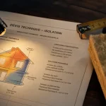 Isolation maison Lure : devis et échantillon laine minérale, ITI ITE combles