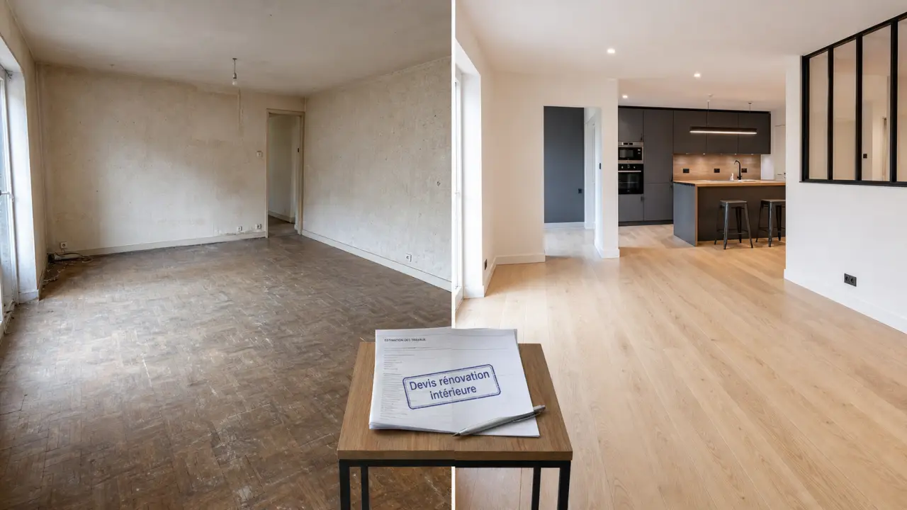 Avant après : rénovation intérieure bry sur marne, cuisine et salle de bain modernisées
