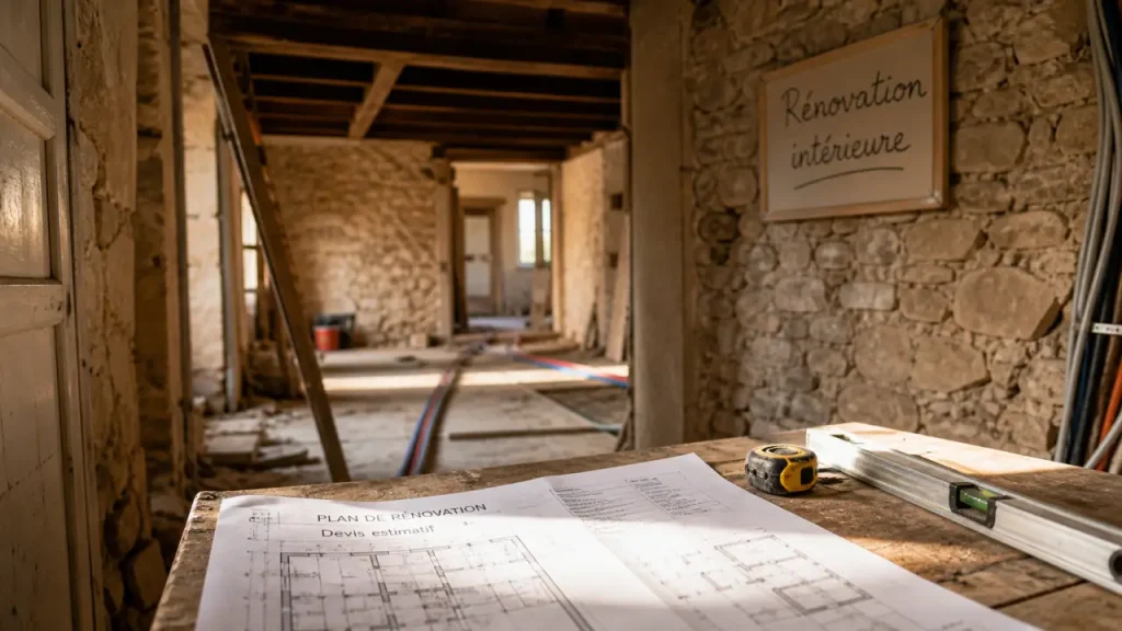 Rénovation intérieure à Cluny : budget, délais et travaux à prévoir