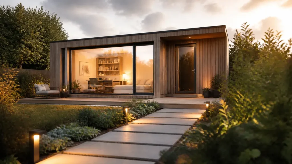 Studio de jardin habitable : isolation, autorisations et budget pour créer une vraie pièce