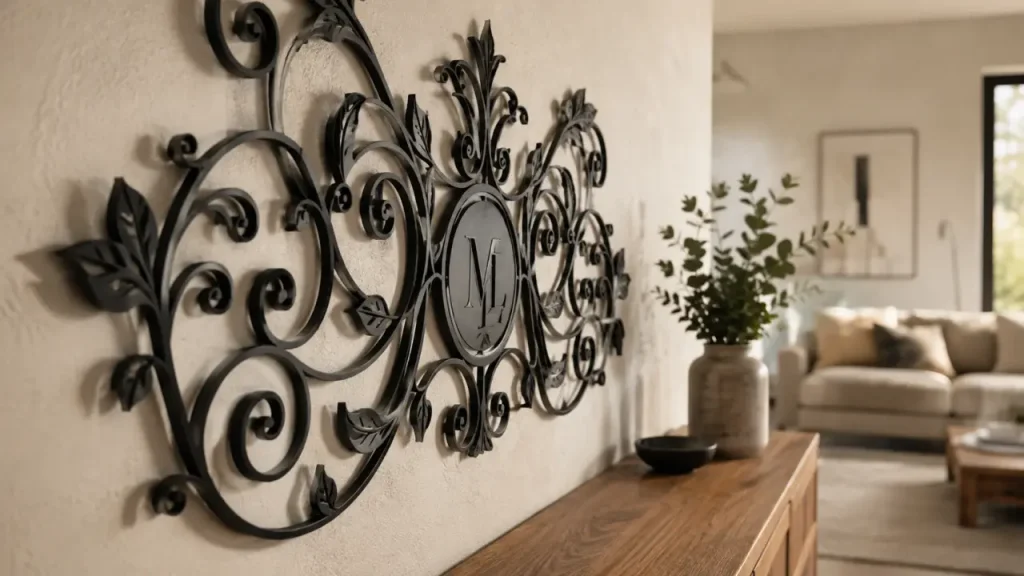 Décoration fer forgé intérieur : salon, entrée, chambre, comment l’intégrer sans alourdir la pièce ?