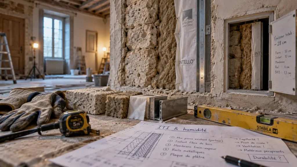 Isolation d’une maison ancienne par l’intérieur : préserver les murs sans piéger l’humidité