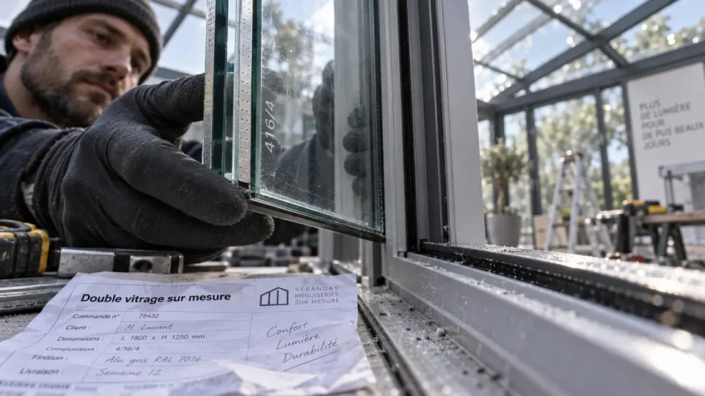 Le double vitrage sur mesure adapte l’épaisseur, le gaz et le verre à chaque ouverture